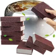 10 Pack Carborundum Sponges Nano Magic Emery Clean Sponge Rust for Pots and Pans