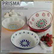 BAUM PRISMA 4- piece Ceramic Pasta Dinner Bowl Set