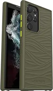 [LifeProof] Wake Series Shockproof and Drop Proof Mobile Phone Protective Thin Case for Samsung Galaxy S22 Ultra, Green