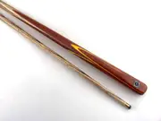 2pc Desert Cue with sheoak butt, highly thickened jarrah splice, 4 splice