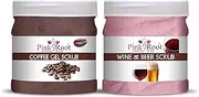 Coffee Gel Scrub 500gm with Wine & Beer Scrub 500gm