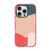 iPhone 16 Pro Impact Case MagSafe Compatible CORAL REEF BY POKETO