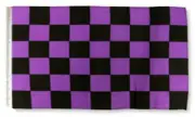 12x18 12"x18" Black & Purple Checkered Checker Race Sleeve Flag Boat Car Garden