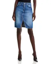 L'Agence Tylee Denim Pencil Skirt 31