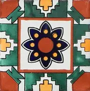 40 Mexican Talavera TILES Ceramic 6x6" Stairs Backsplash C291