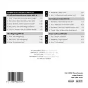 JOHANN SEBASTIAN BACH CANTATAS FOR BASS NEW CD