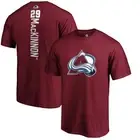 Men's Nathan MacKinnon Garnet Colorado Avalanche Playmaker T-Shirt