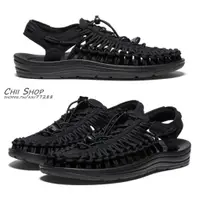 在飛比找蝦皮商城精選優惠-【CHII】日本 KEEN UNEEK 編織涼鞋 黑色 全黑