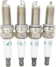 ATATHXHQay 4PCS Iridium Spark Plug Compatible for BLUE I20 CEED RIO 1.2 R09 ELANTRA 16 108mc G4FA LZKR6B Car Accessories