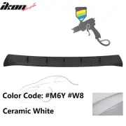 Fits 22-25 Subaru BRZ Toyota GR86 V2 Style #M6Y Ceramic White Roof Spoiler ABS (for: Toyota)