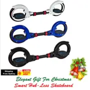 Professional smart two wheeled hub-less non electric skateboard CX
