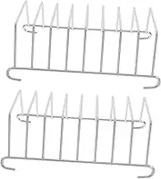 Angoily Multi-use Stainless Steel Grill Includes Dish Rack Bread Rack for Kitchen Counter Toast Cooling Rack for Outdoor Events Home