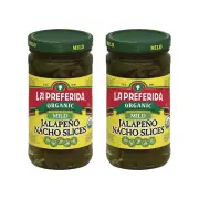 Organic Mild Jalapeño Slices: the Perfect Topping for Tacos, Nachos, and Burgers