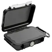Pelican 1010 Micro Case - Black with Black Liner