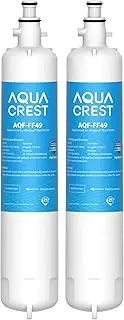 [AQUA CREST] 847200 Fridge Water Filter, Compatible with Fisher & Paykel 847200, RS9120W Activesmart Integrated and More - For Product Codes Starting with 25xxx (2)