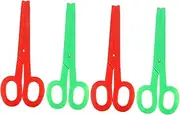 Parliky 4pcs Giant Clown Scissors Prop Realistic Stage Show Scissors for Boys and Girls Adults Carnival Costume Accessory Halloween Decorations
