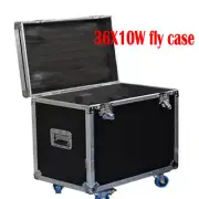 36X10W Spot/Wash Moving Head Lights road Case With Wheels 360W 2in1 Fly Case