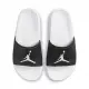 【NIKE 耐吉】JORDAN JUMPMAN SLIDE 拖鞋 男 運動 AJ 喬丹 黑白(FQ1598-010 ∞)