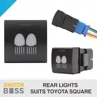 REAR LIGHTS (Symbol) Blue LED Push Switch Suit Toyota Square Landcruiser Prado