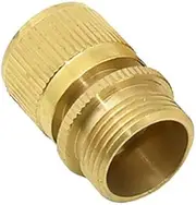 1pcs Brass Thread Quick Connector, for Garden Water Connector Car Washing Machine Tap Adapter (Size : 3I4 Male)