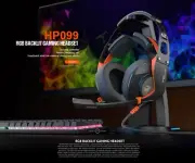 Gurren Buggie MeeTion HP099 RGB Computer Headphones for Games and Meetings