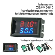 DC 100V 100A Voltmeter Ammeter LED Amp Dual Digital Volt Meter Gauge