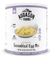 Augason Farms Scrambled Egg Mix Emergency Survival Food 2 lbs 4 oz No.10 Can NEW