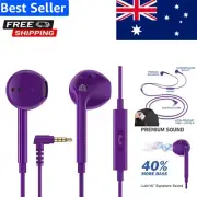 High-Performance Wired Earbuds - Noise Isolation for Travel, Fitness & Gaming