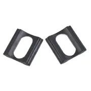 Battery Bracket Battery Mount 2pcs 3.5cm*3.8cm Black Downtube-Brackets