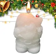 [BUKISA] Santa Claus Christmas Candles,Decorative Santa Christmas Candles for Home-Scented | Santa Christmas Decorations, Christmas Candles Gift