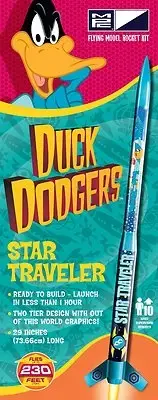 MPC RKT007 Looney Tunes DUCK DODGERS Star Traveler MODEL ROCKET Kit 007/12