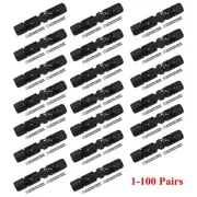 Lot Connectors For MC-4 Solar Panel 30A Plug Socket Male & Female