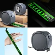 Fluorescent Ruler Tape Measure, Self-Locking Steel Tape Carpentry Measuring Tool