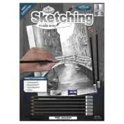 Royal & Langnickel(R) Sketching Made Easy Kit 9"X12"-Venice Bridge