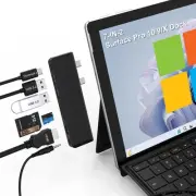 Surface Pro 9/10/11 Accessories - Surface Pro Docking Station with Thunderbol...