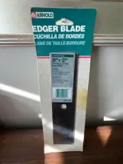 ARNOLD Edger BLADE 9" X 2" AEB-159 7/16" SQ or 1/2" RD Center Hole 744-201177