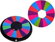 Kisangel 1 Set Double Sided Drinking Game Turntable Party Game Props for Ktv Home Bar Gatherings Fun Shot Drinking Entertainment Cards