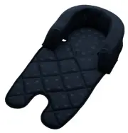 Playette Charcoal Air Flow Foam Padded Baby/Toddler Head Support Mesh Fabric