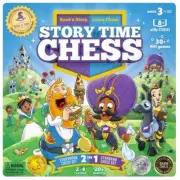 361682 STORY TIME CHESS SET CHILDREN'S BOARD GAME WITH STORYBOOK AGES 3+
