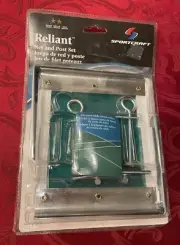New Reliant Bronze Series Ping Pong Table Net and Post Set Sturdy Metal