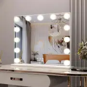 Vanity Mirror Hollywood Mirror with Lights,Led Makeup Mirror with Magnifying Mir