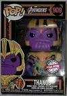 Funko POP! Avengers THANOS Blacklight #909 As New in Protector