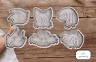 Sonic The Hedgehog & Friends Cookie Cutter with Embosser Stamps