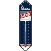Nostalgic Art Vespa Garage Wall Hanging 28x6.5cm Thermometer Room Temperature