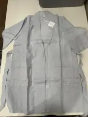 Serena + Lily Positano Linen Robe Sky L/XL