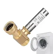Mihauuke Water Hammer, Laundry Hammer Arrestor, Metal Water Hammer Arrestor for Washing Machine, Thread Hammer Arrestor for Garden Hose, Faucet, 3/4NH