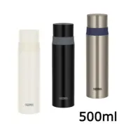 THERMOS Srainless Bottle Hot Cold Drink Mug One Push Tea Coffee Water 500ml NEW
