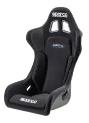 Sparco Grid QRT Series Racing Seat FIA Approved Medium/Large Black Universal