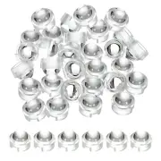 12.6mm LED Convex Lens, 50 Pack 30 Degree Beam PMMA Angle Acrylic LED