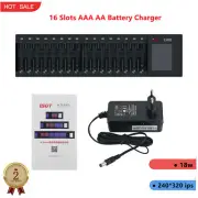 ISDT N16 16 Slots AA AAA Battery Charger DC Smart Battery Charger For Battery